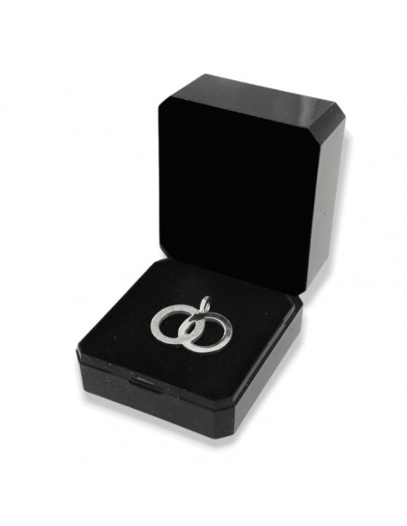 Ciondolo Argento Rodiato Infinito Diamantato [62160aad]