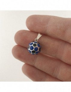 Ciondolo Argento Rodiato Sfera Colorata [2d2a8822] 2
