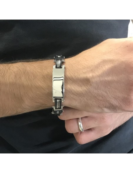 Bracciale Acciaio Piastra Centrale [2184ae78]