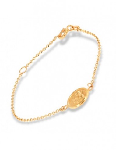 Bracciale Oro Giallo Neonato Santa Rita [1e2cadb0]