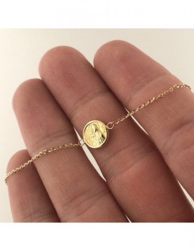 Bracciale Oro Giallo Neonato Santa Rita [7ba2ea90]