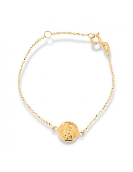 Bracciale Oro Giallo Neonato Santa Rita [c9ef6c8a]