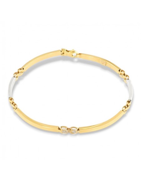 Bracciale Oro Giallo Piastre Unite [c63b730f]