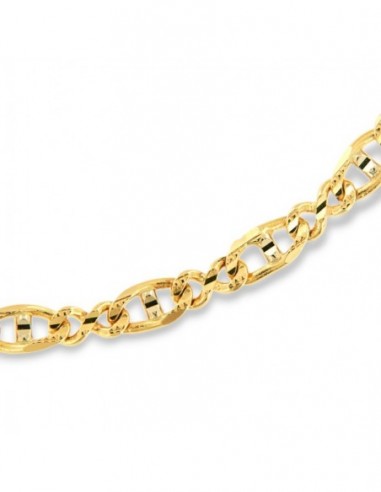 Bracciale Oro Giallo Maglia Marina 19CM [5612e10a]