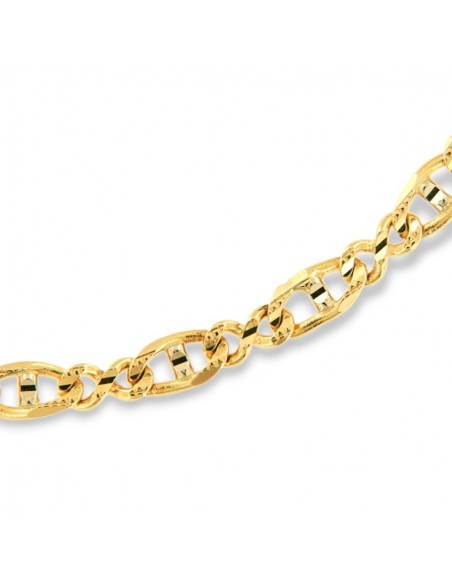 Bracciale Oro Giallo Maglia Marina 19CM [5612e10a]