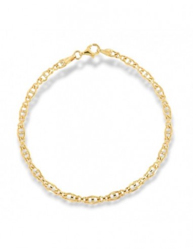 Bracciale Oro Giallo Maglia Marina 19CM [e45f6710]