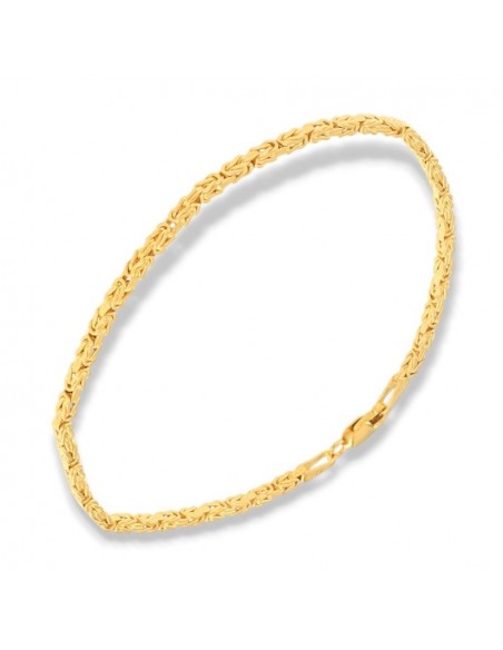 Bracciale Oro Giallo Maglia Quadrispiga 3,20gr [ae9f72ad]