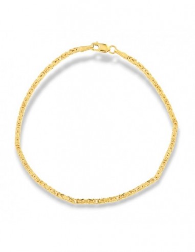 Bracciale Oro Giallo Maglia Quadrispiga 3,20gr [1e3ced19]