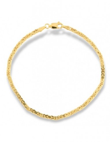 Bracciale Oro Giallo Maglia Quadrispiga 4,80gr [cbd65b94]