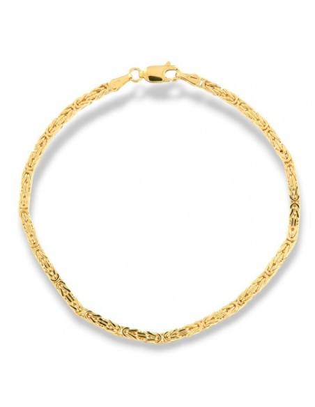 Bracciale Oro Giallo Maglia Quadrispiga 4,80gr [cbd65b94]
