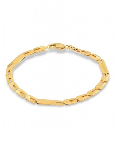 Bracciale Oro Giallo Piastre Unite [f038d91c]
