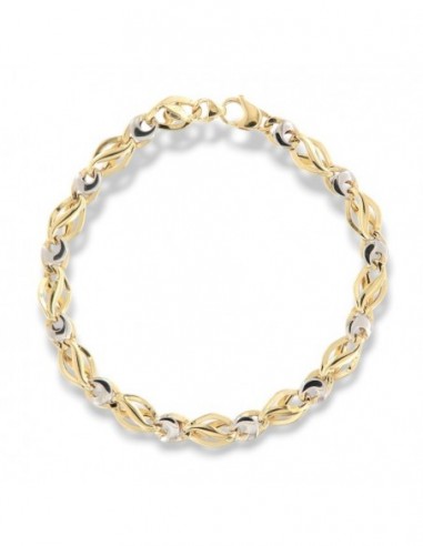 Bracciale Oro Giallo Catena Intrecciata [8b7be61c]
