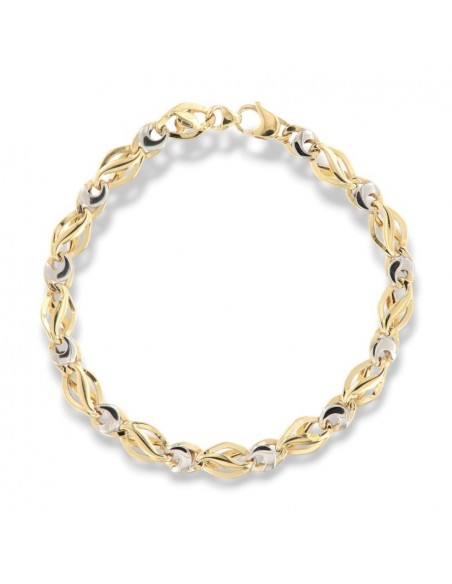 Bracciale Oro Giallo Catena Intrecciata [8b7be61c]