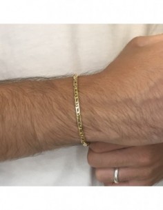 Bracciale Oro Giallo Grumetta Intrecciata Doppia [f1d2aa02] 2