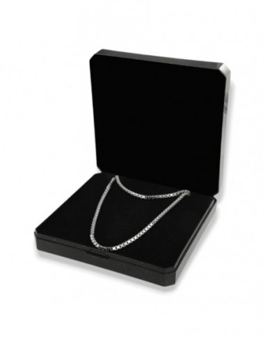 Collana Argento Rodiato Maglia Veneziana Grande [37311a4f]