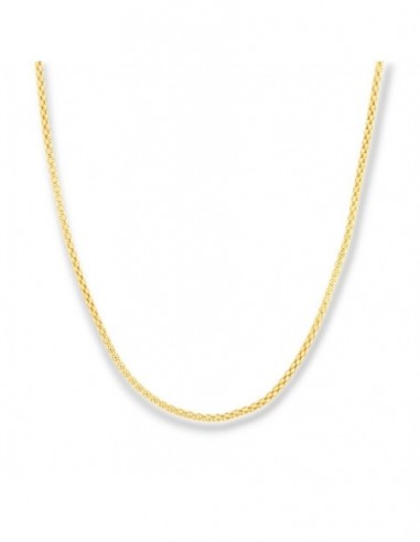 Collana Argento Dorato Maglia Popcorn [e80c579f]