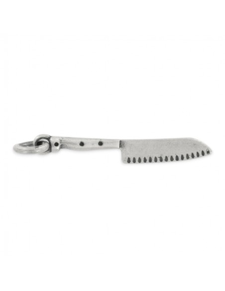 Ciondolo Argento Brunito Coltello Cucina [69151711]