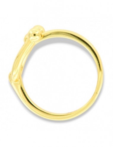 Anello Argento Dorato [6f21a97b]