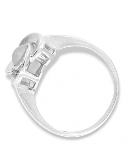 Anello Argento Rodiato Fiore [2266572b]