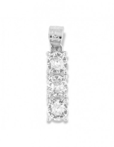 Ciondolo Argento Rodiato Punto Luce Trilogy 4MM [913e9506]