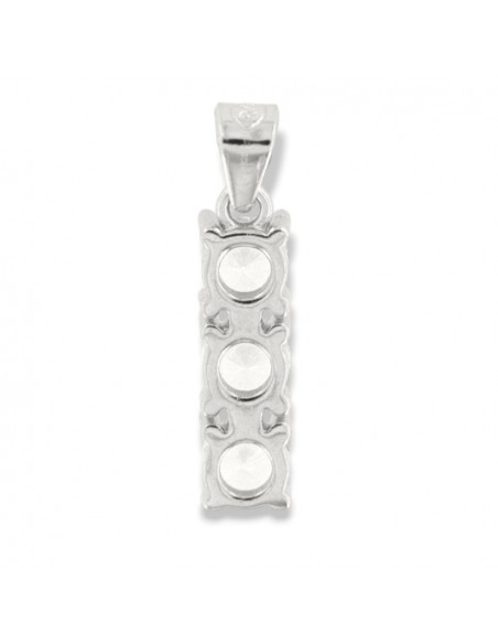 Ciondolo Argento Rodiato Punto Luce Trilogy 4MM [eaa5713d]