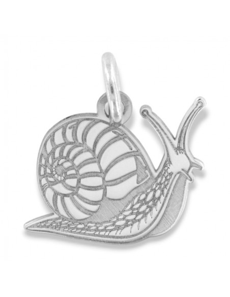 Ciondolo Argento Rodiato Lumaca [d85d9d5e]