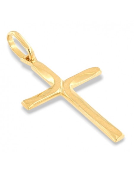 Ciondolo Oro Giallo Croce [22e897a8]