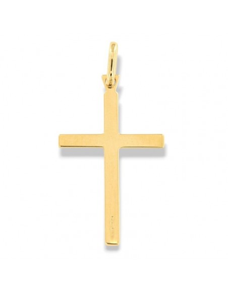 Ciondolo Oro Giallo Croce [27b8d0b6]