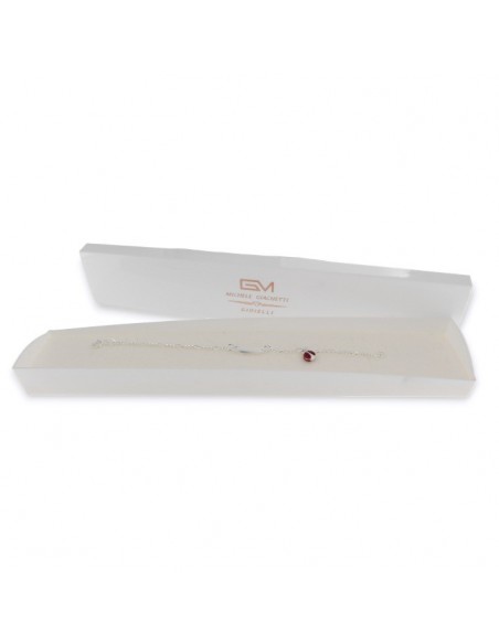 Bracciale Argento Rodiato Neonato Coccinella Piasta Centrale [f42dd050]