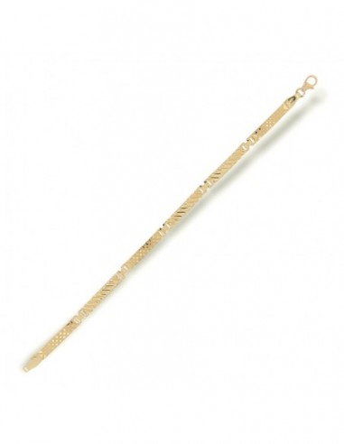 Bracciale Oro Giallo Neonato Piastre Unite [602f9507]