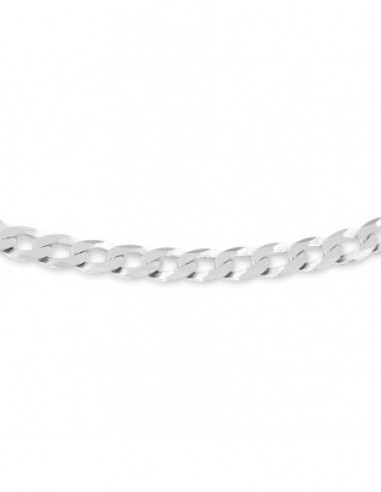 Bracciale Argento Rodiato Grumetta Sfaccettata [8c7d0ec5]