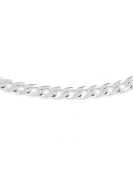 Bracciale Argento Rodiato Grumetta Sfaccettata [8c7d0ec5]