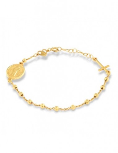 Bracciale Argento Dorato Rosario [173f73c7]