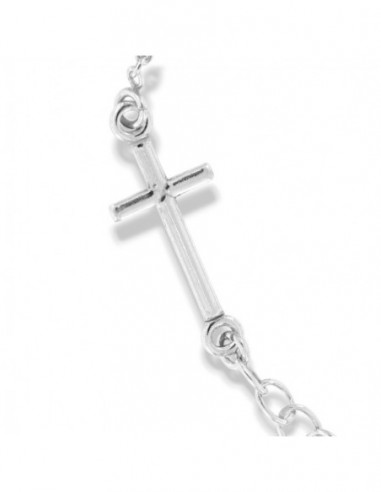 Bracciale Argento Rodiato Rosario [9f298c23]