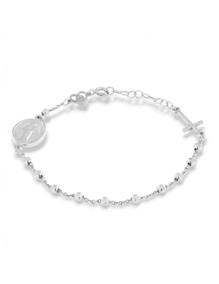 Bracciale Argento Rodiato Rosario [28344d27]