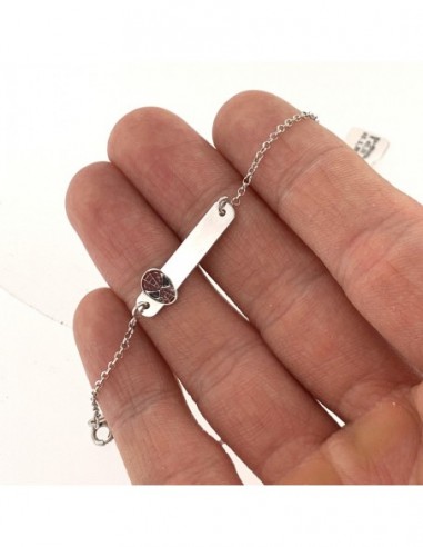 Bracciale Argento Rodiato Neonato Uomo Ragno [c8001ac9]