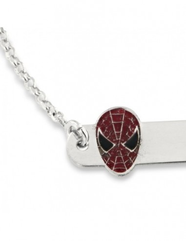Bracciale Argento Rodiato Neonato Uomo Ragno [7f1ddbcd]