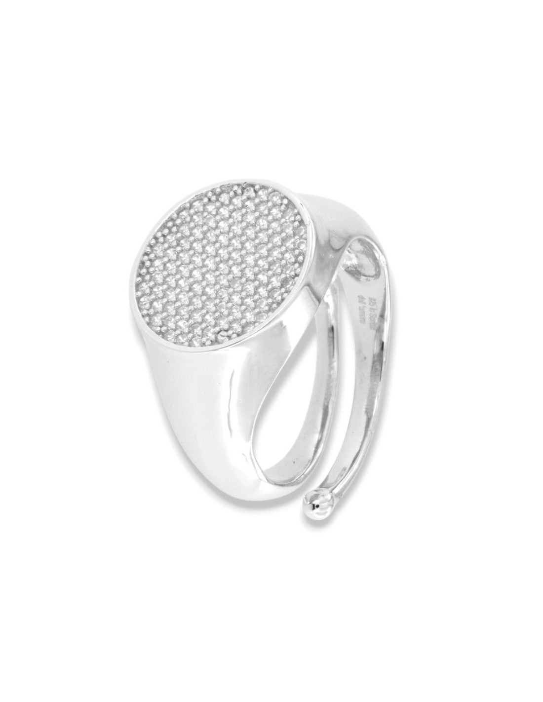 Anello Donna Tuscany Silver In Argento 925 Con Zirconia - Gioiello Elegante - 3