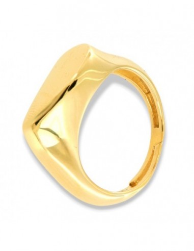 Anello Argento Dorato Cuore Metà Destra [183c8631]