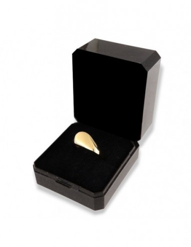 Anello Argento Dorato Cuore Metà Destra [c11ac53c]
