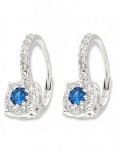 Orecchini Argento Rodiato Monachina Magic Blu [fea665d9]