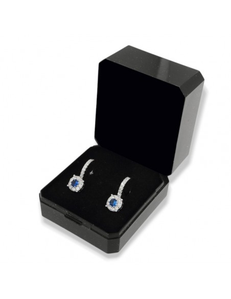 Orecchini Argento Rodiato Monachina Magic Blu [0c4aba42]