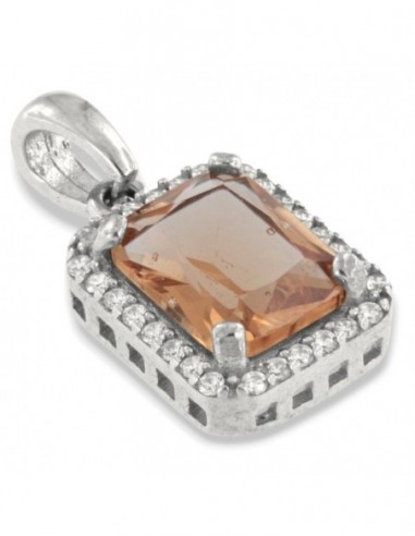 Ciondolo Argento Rodiato Principessa Sultanite [c7b9536b]