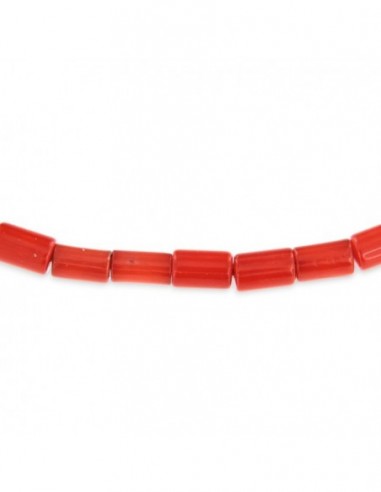 Bracciale Corallo Chiusura Argento Rodiato [7da6d44b]