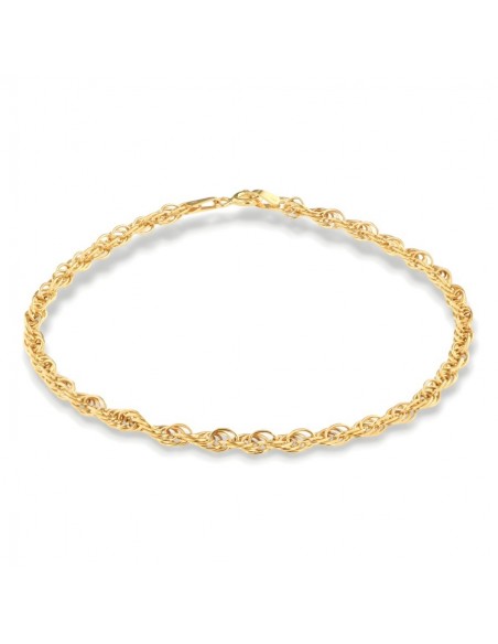 Bracciale Oro Giallo Catena Intrecciata [c2dfae01]