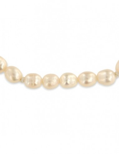 Bracciale Perle Naturali Chiusura Oro Giallo [e6b86e4d]