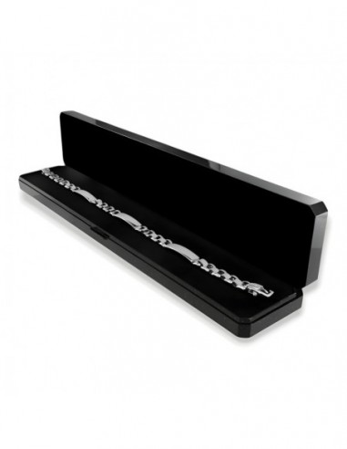 Bracciale Argento Rodiato Piastre Unite [224b6ad7]