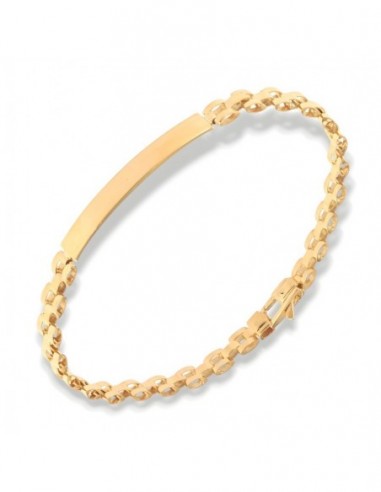 Bracciale Argento Dorato Piastra Centrale Jubilee [7d20d3a5]