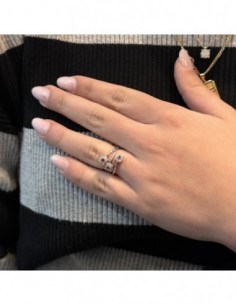 Anello Argento Rodiato Trilogy Magic Fucsia [e2e947b1] 2