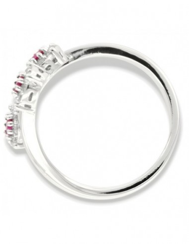 Anello Argento Rodiato Trilogy Magic Fucsia [0dc36b73]